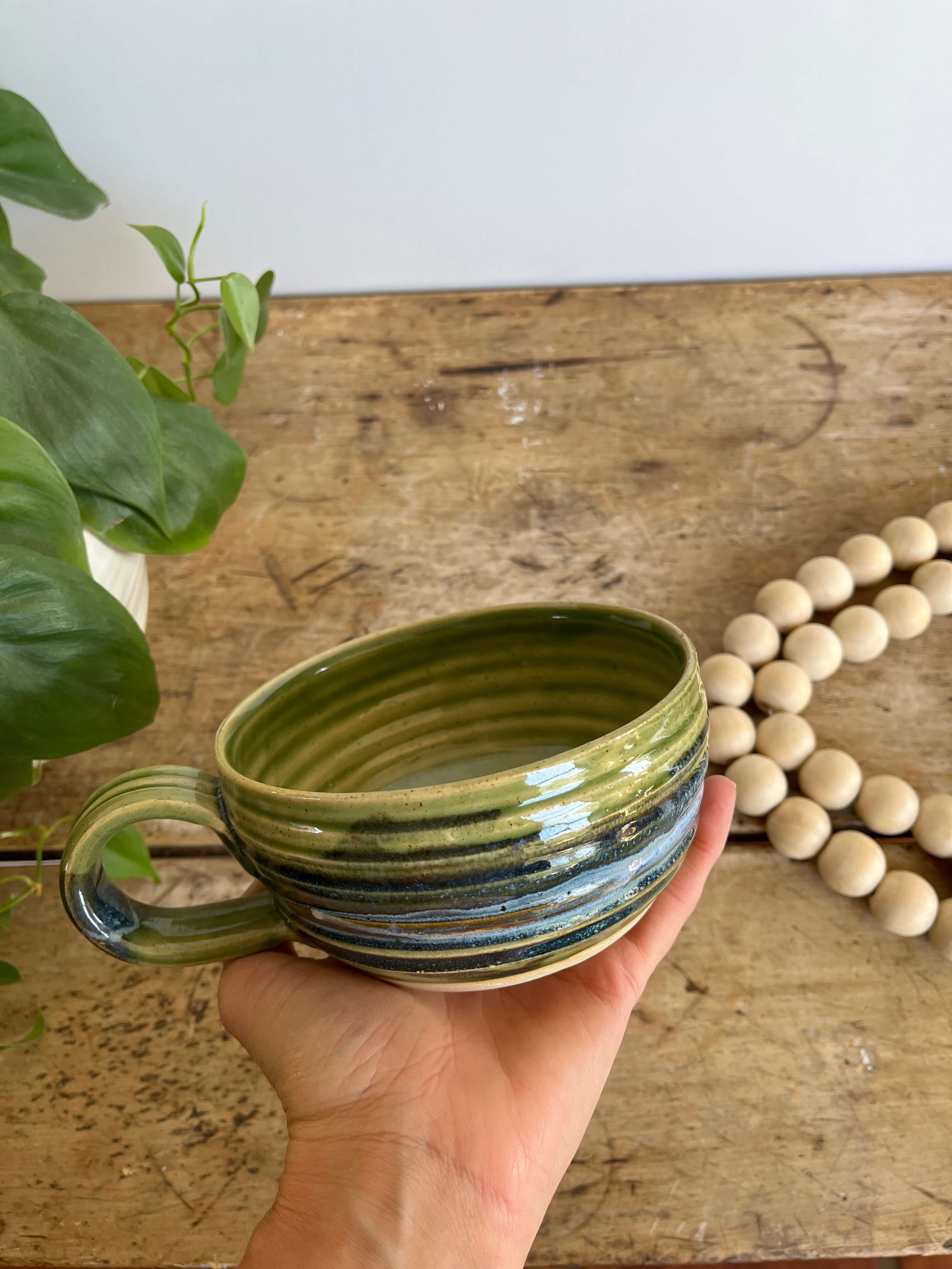 Coastal Clay Co. - Vente Tasse à café - Mug à soupe en céramique fait main avec anse7