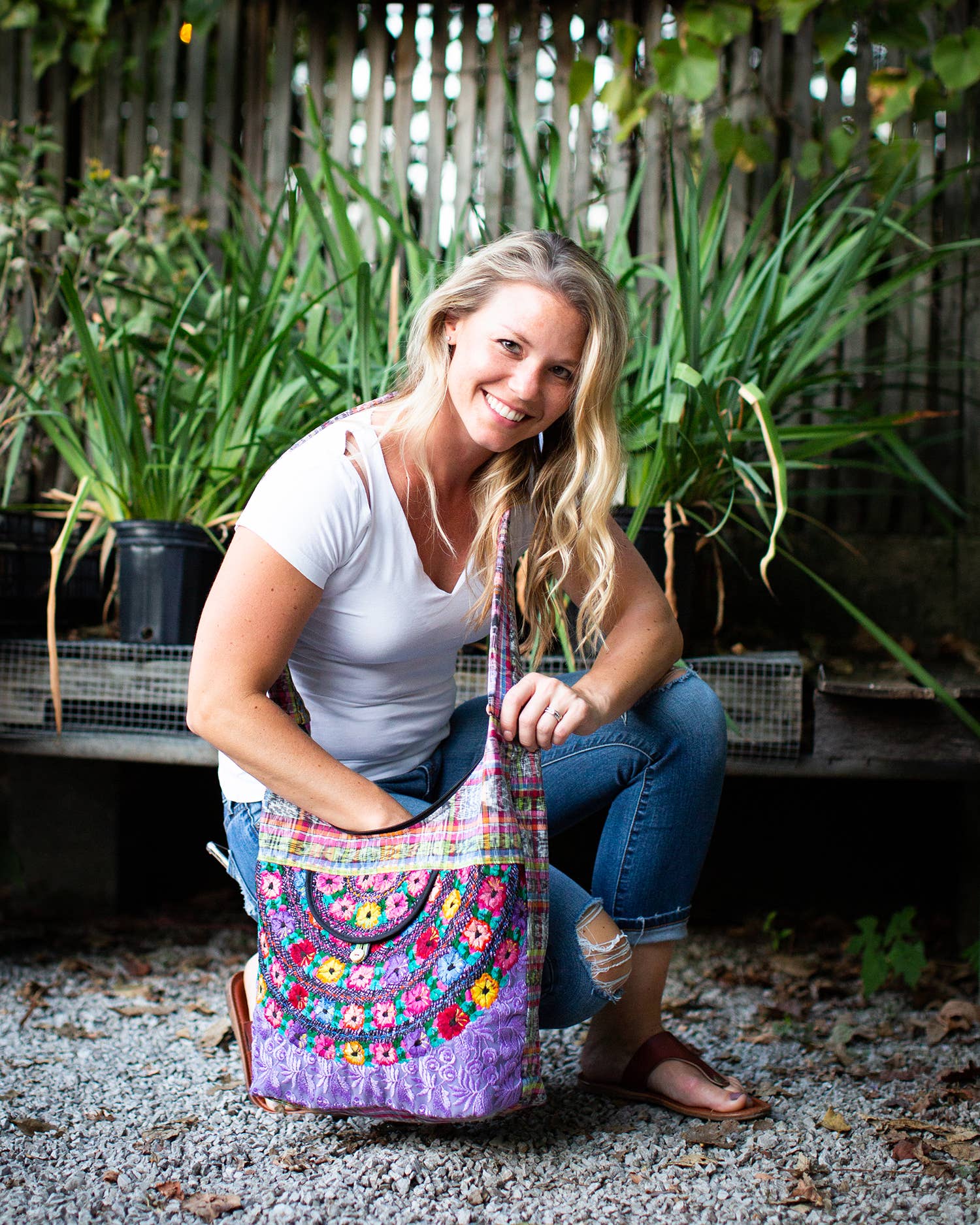 Lucia's Imports - Wholesale Tote Bag - Women's - Recycled Guatemalan Huipile Purse