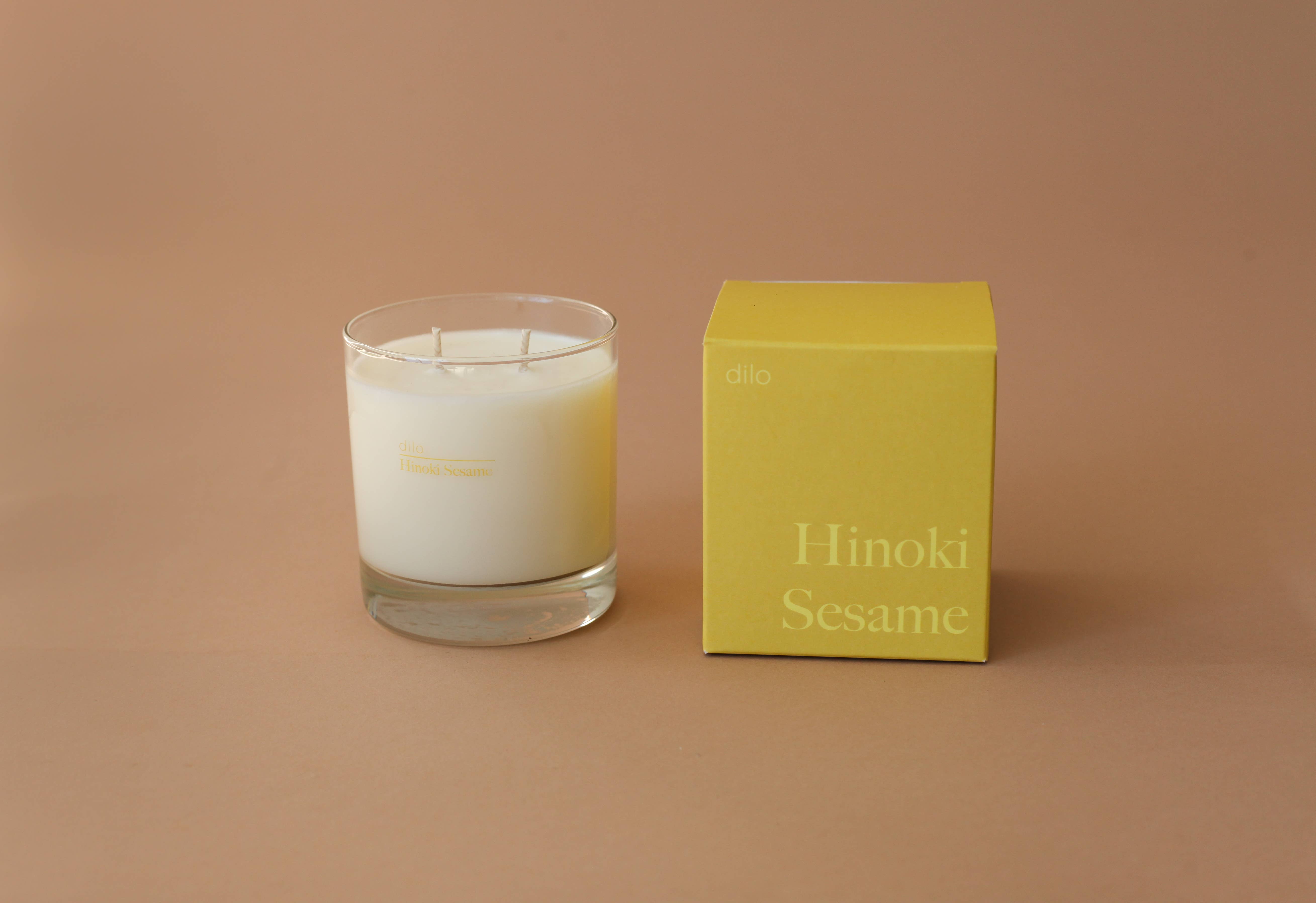 dilo - Wholesale Jar/Filled Candle - HINOKI SESAME CANDLE2