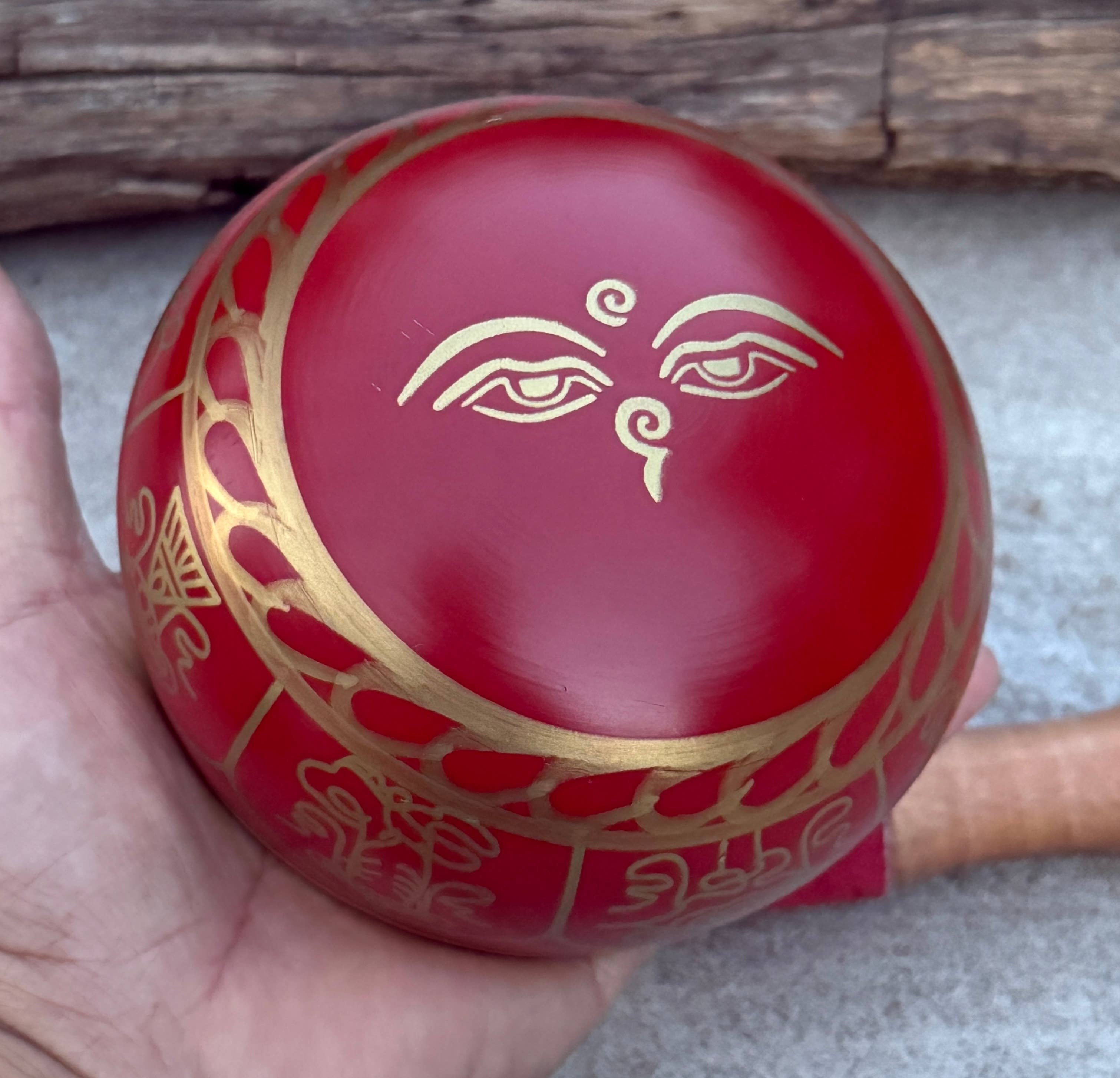 Lungta Imports - Wholesale Meditation Supplies - Singing Bowl Complete Set ~ 8 Lucky Symbols ~ For Meditation24