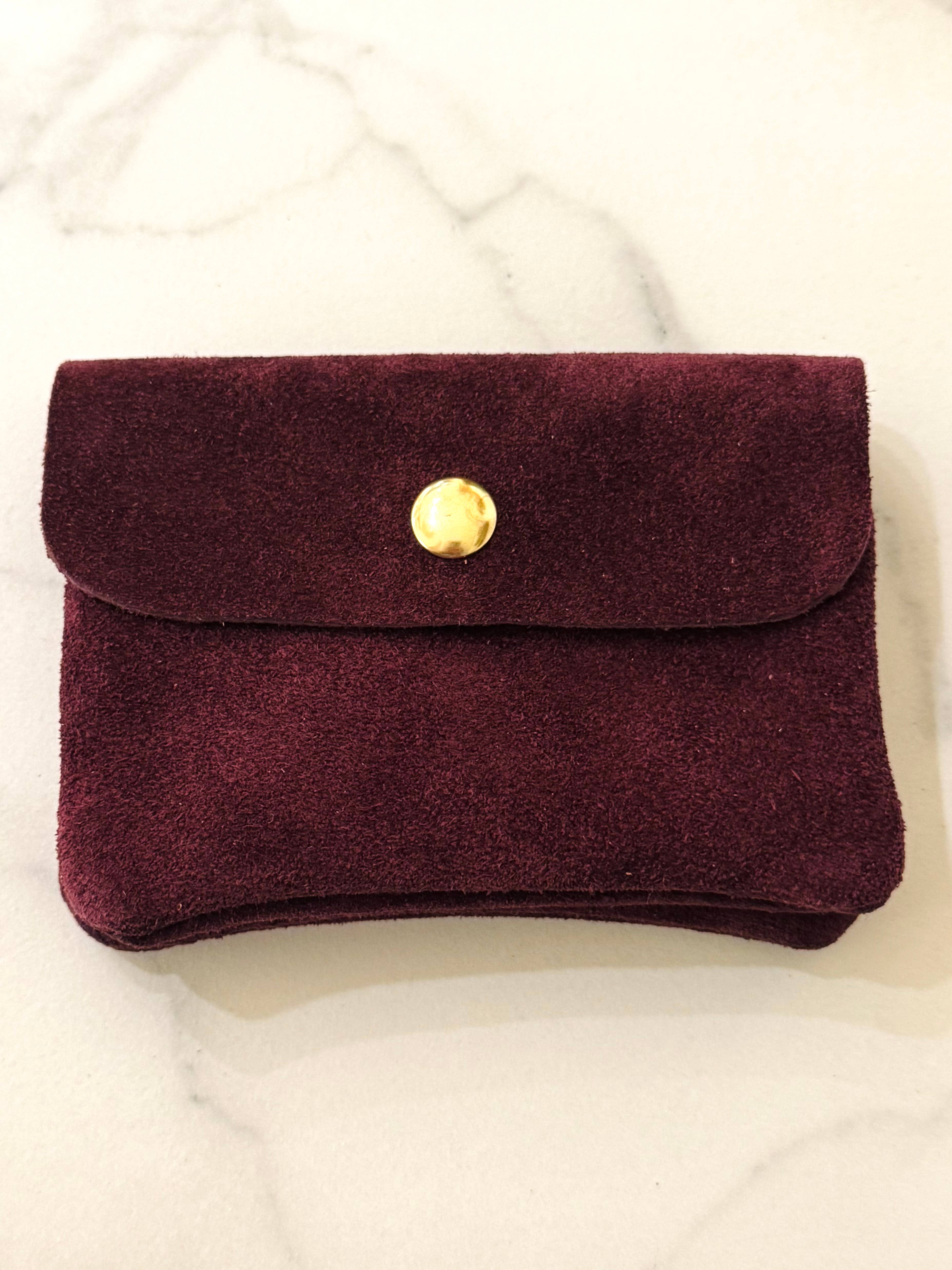 Cassette Barcelona - Wholesale Coin Purse - Women's - Suede Leather Coin & Card Purse  2