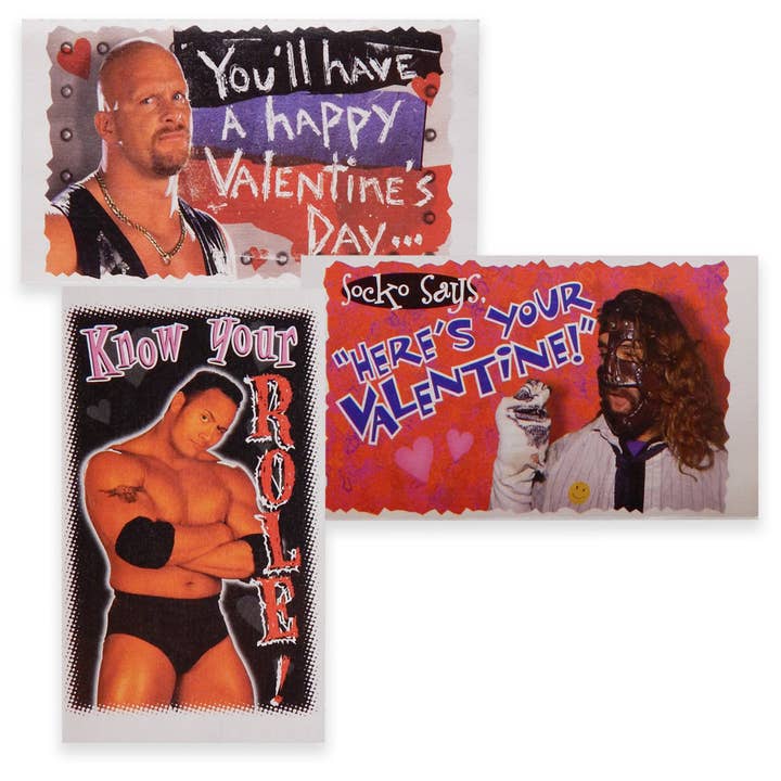 Vintage WWF Valentijnsdagkaarten voor wholesale door Hungry Ghost Press