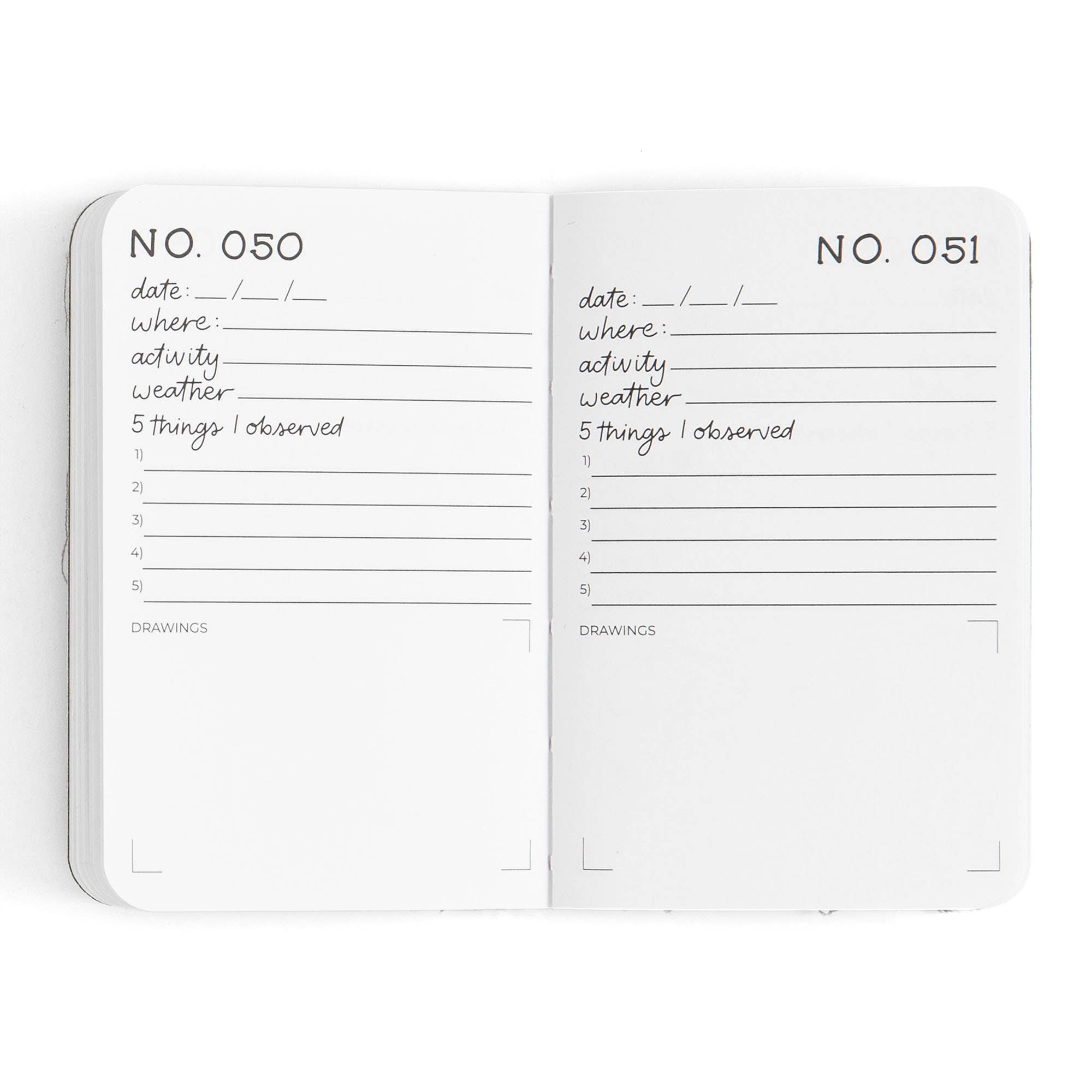 1canoe2 | One Canoe Two Paper Co. - Wholesale Journal/Diary - One Hundred Nature Studies Journal1