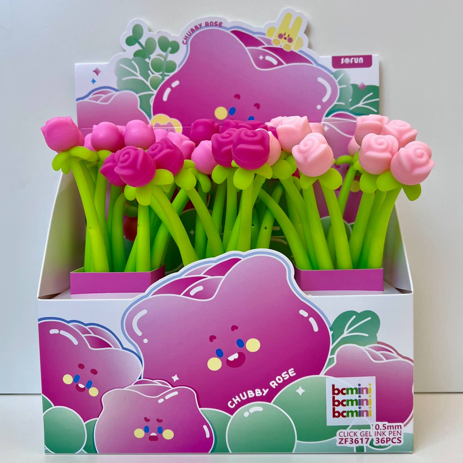 BCmini - Vente Stylos - 22679 STYLO GEL ROSE WIGGLE-369