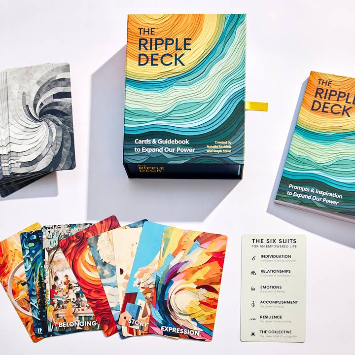 The Ripple Deck – Jeu de 84 cartes et guide pour élargir notre compréhension du pouvoir pour la vente par The Ripple Deck