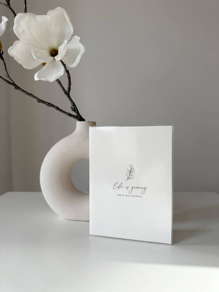 Maternity record cover - Life is growing for wholesale by UNIQUE LOVE Design