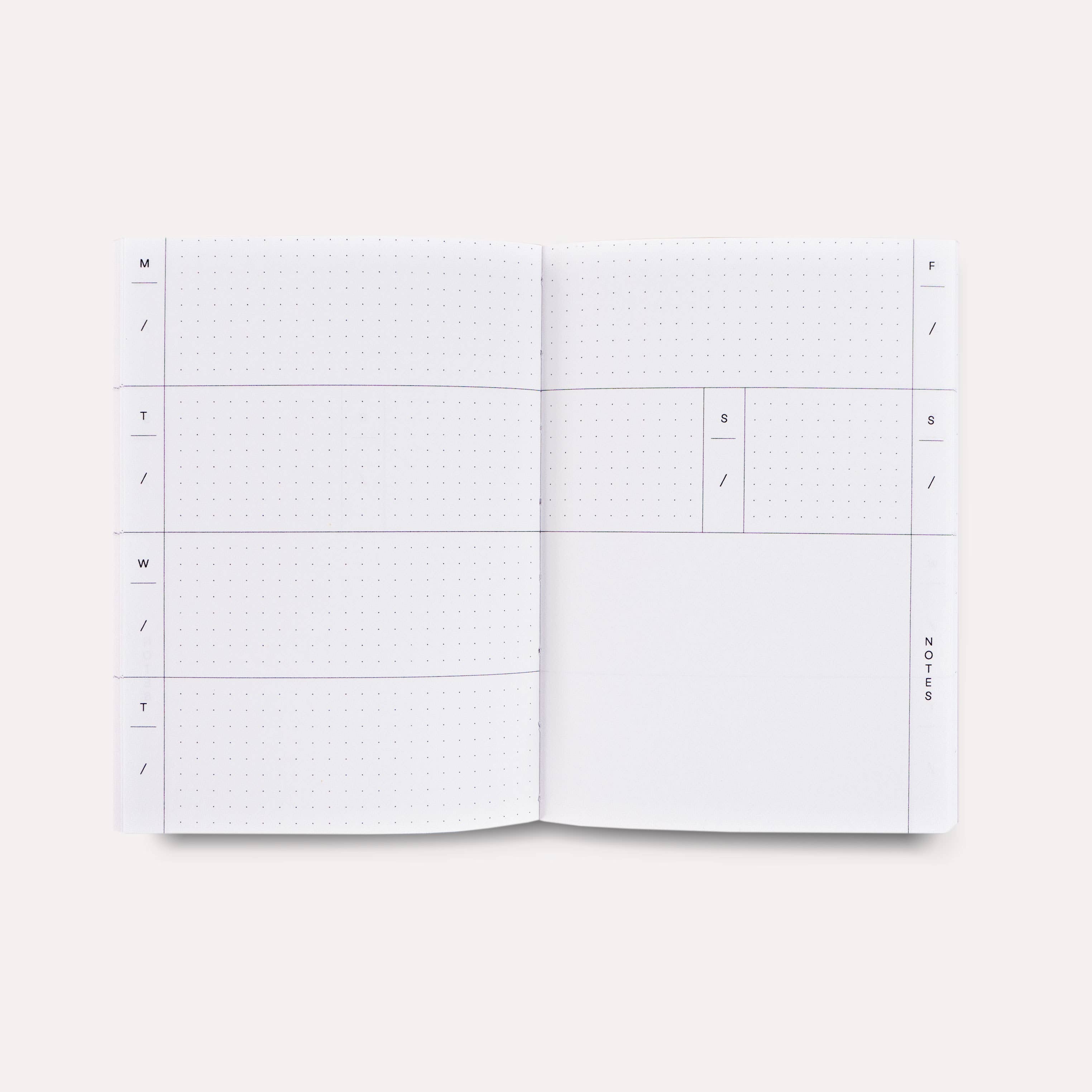 The Completist (No duties on USA orders!) - Vente Agendas - Planificateur hebdomadaire de poche sans date Chicago No. 1 Lay Flat6