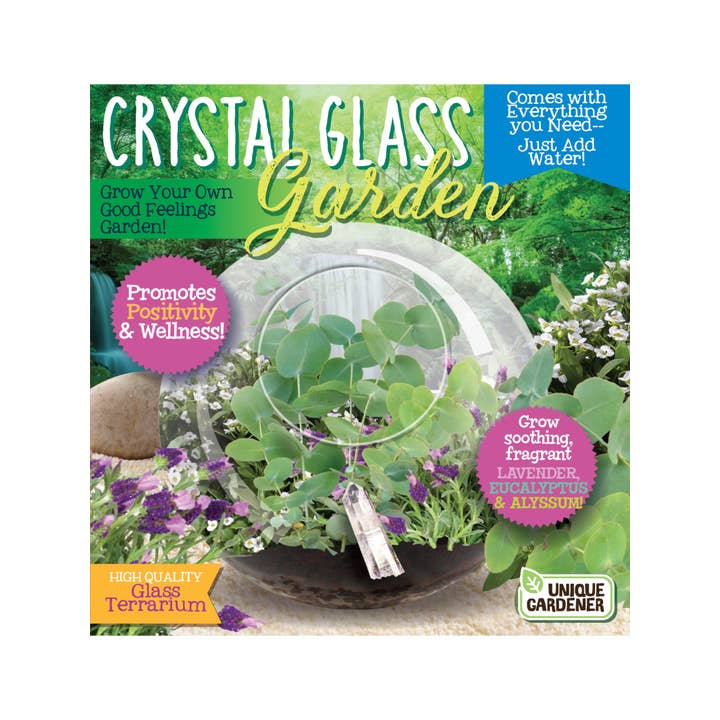 Silver Circle Products - Wholesale Terrarium - Crystal Glass Garden Glass Terrarium