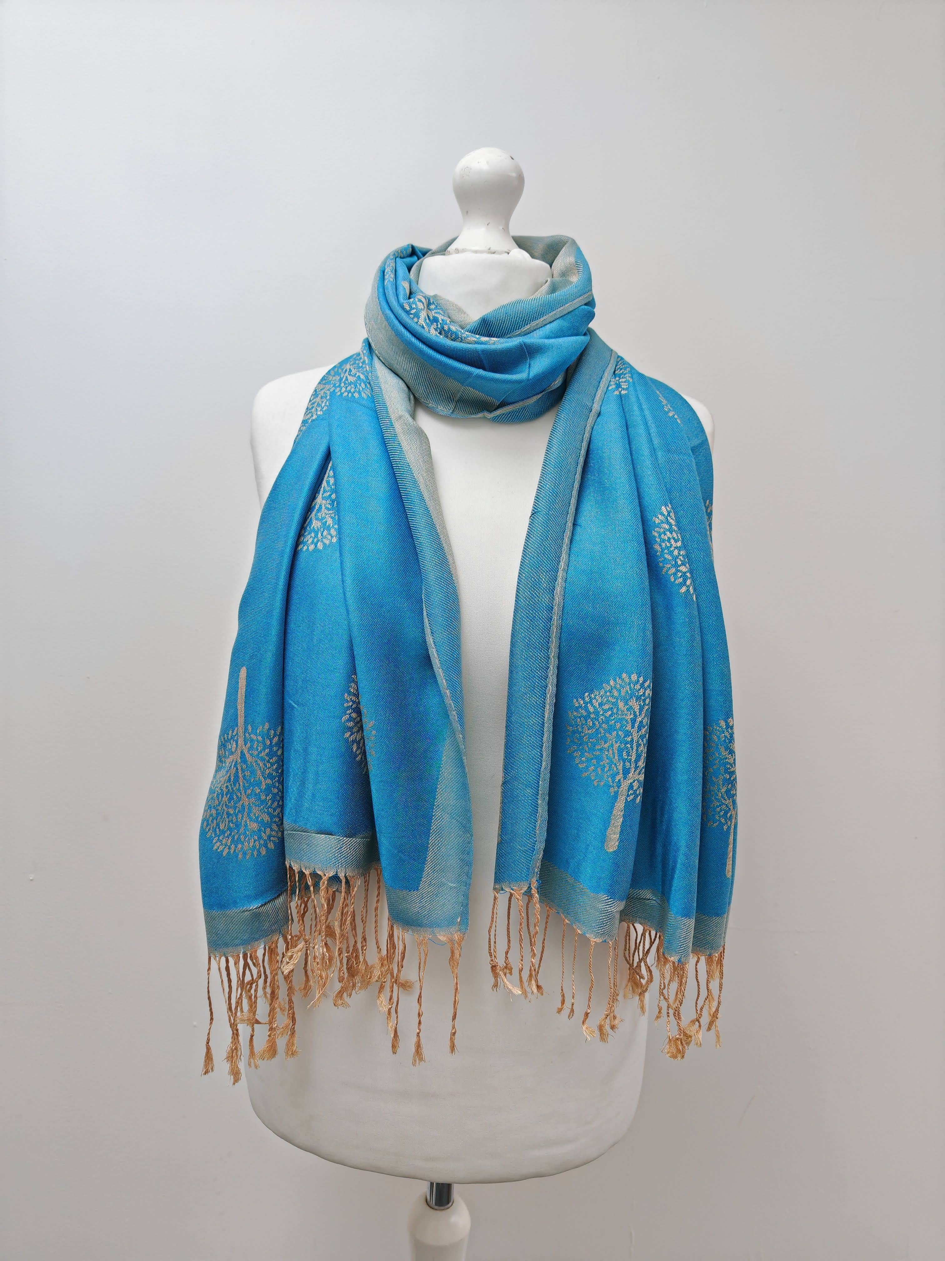 Superbia – wholesale Scarf – Women's – Super Soft Pashmina Scarf Shawl Wrap-2412 Life Tree21