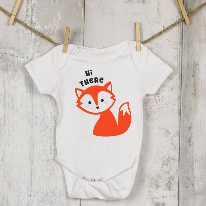 Colete Fox Hi There (3-8lb) (NB-12M) por atacado de Cribbs & Co