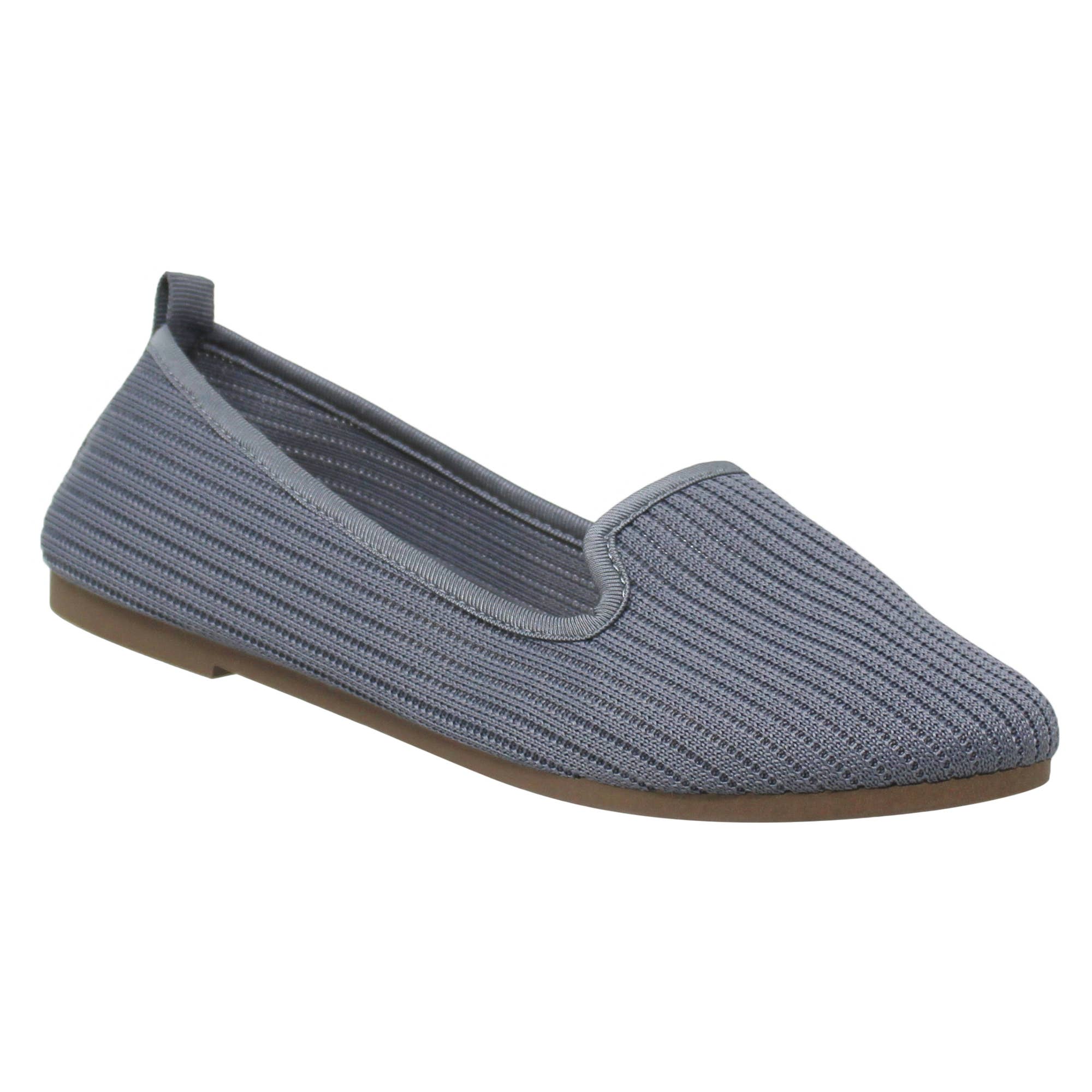 SOBEYO - Wholesale Flats - Women's - SOBEYO Ballet Flats Sweater Knit Soft Rubber Sole Slip On6