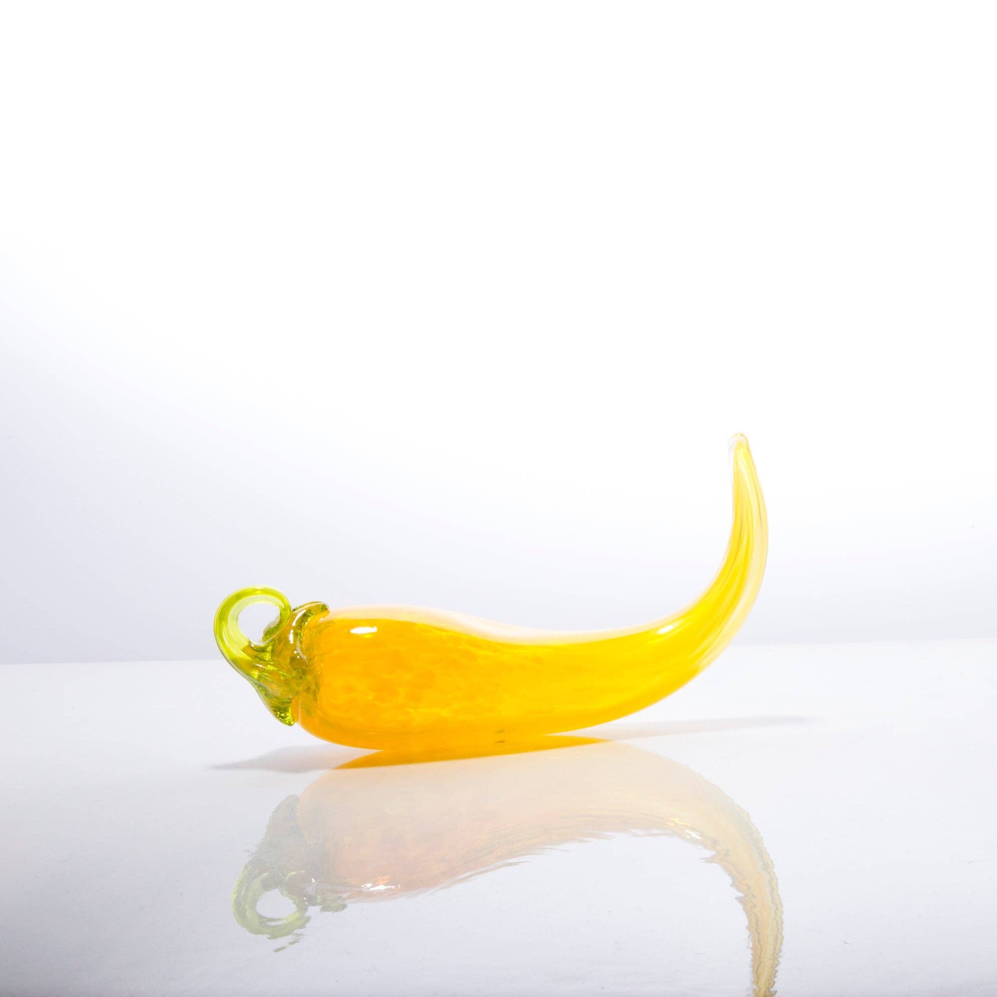 Clink Glassworks - Wholesale Ornament - Chili Pepper - Yellow1
