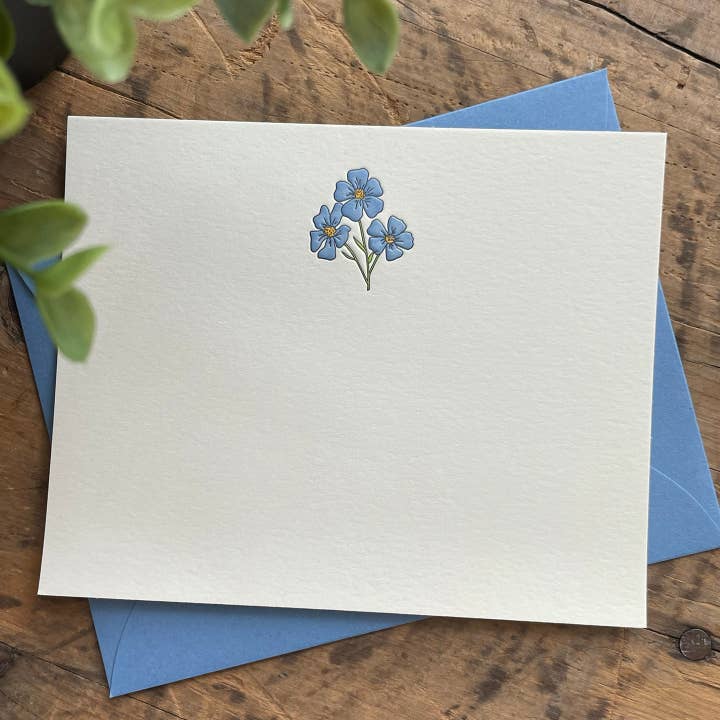 Esqueça-me, não cartão de notas por atacado de Alice-Louise Press