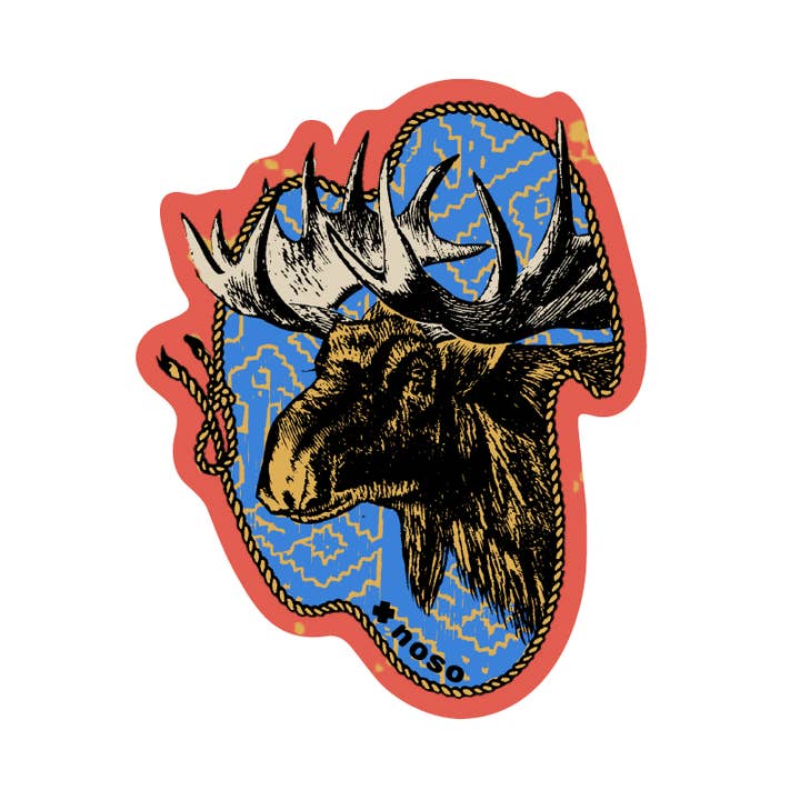 Western Moose for wholesale by Noso Patches