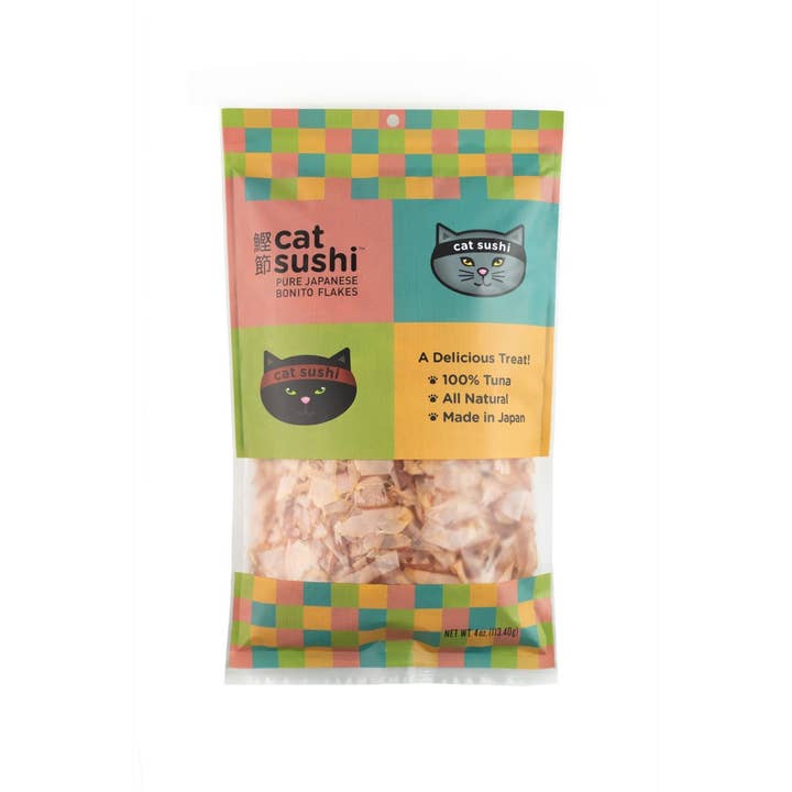 Presidio Natural Pet Co - Vendita all'ingrosso Dolcetti per animali - Gatti - Sushi per gatti classico 4oz 8/CS