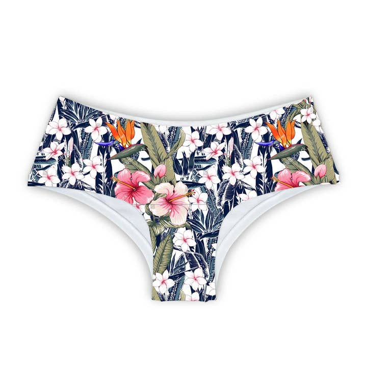 Floral Mood Hipster for wholesale by HAPPY UNDIES