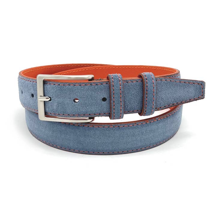 Suie Valentini srl - Wholesale Belt – Men's - Suede leather belts for men, Made in Italy, Suie Valentini, art. 2021/35.391
