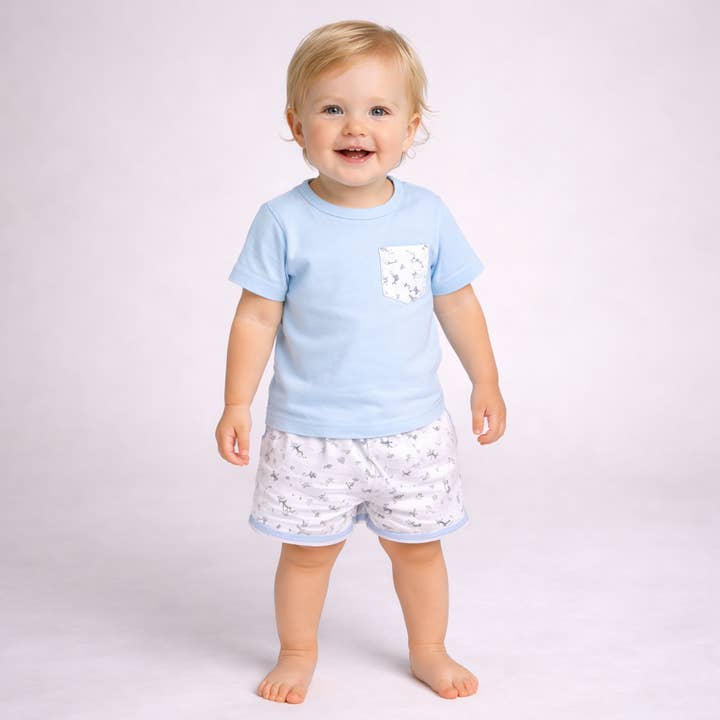 Boy's Golf Short Set (Ships Now) for wholesale by City Beautiful Childrens Boutique