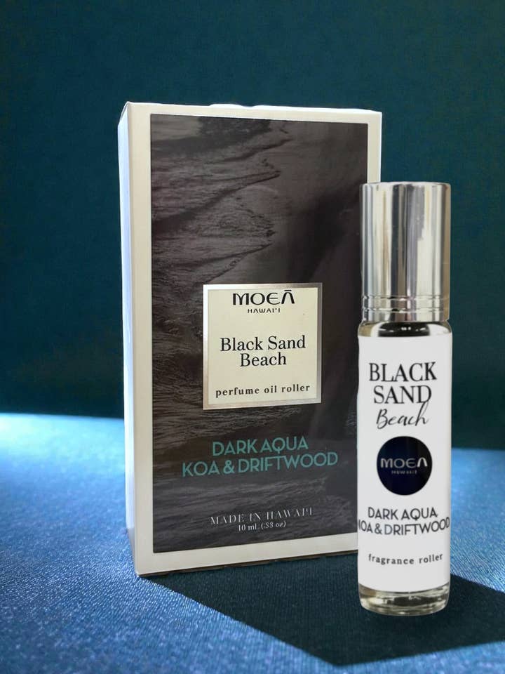 Black Sand Beach Roll-On Fragrance for wholesale by MOEA HAWAII