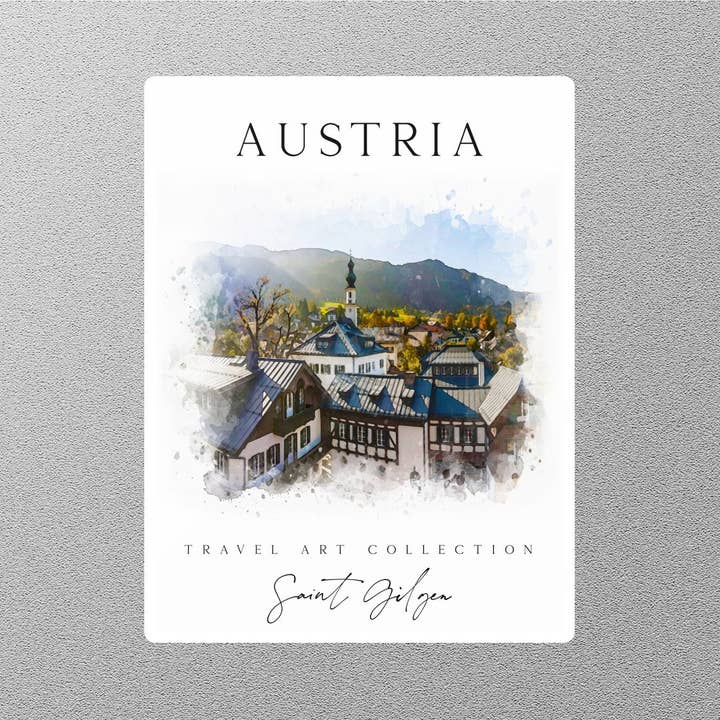 GraffMerch.com - Wholesale Sticker - Austria Travel Sticker1