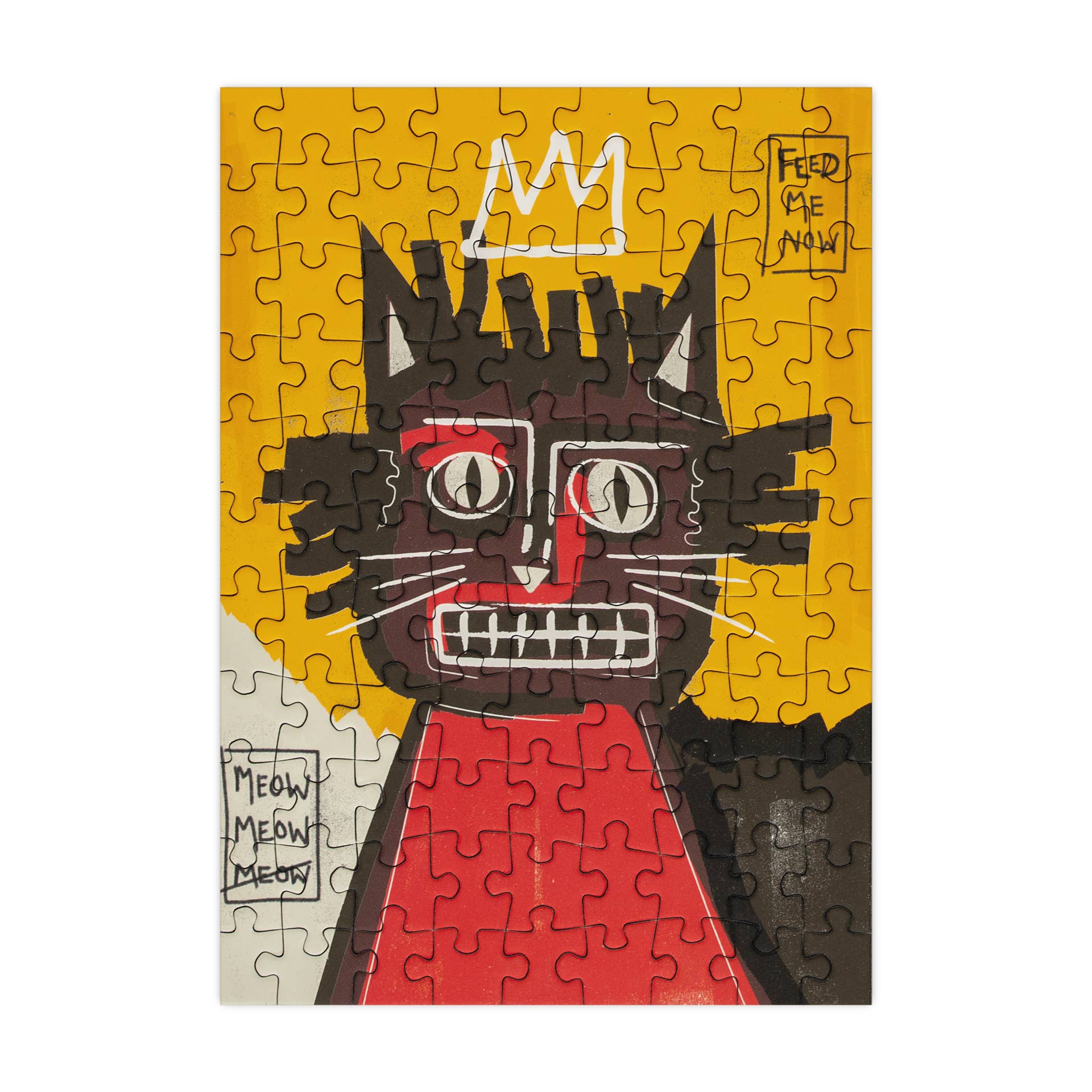 Happily Puzzles - Wholesale Puzzle - Adult - Basquicat - 99 Piece Mini Jigsaw Puzzle1