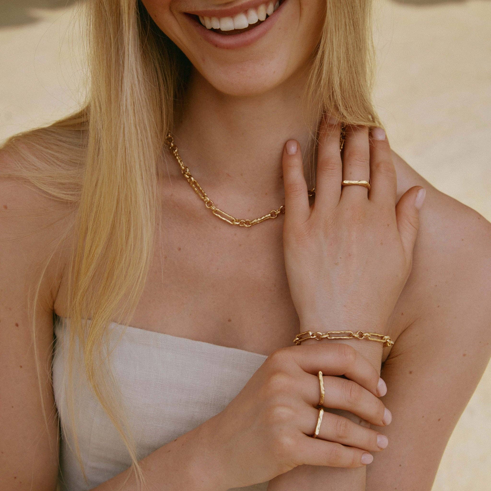 Agapée Jewelry – wholesale Link & chain bracelet – Lavinia Bracelet | Jewelry Gold Gift Waterproof4