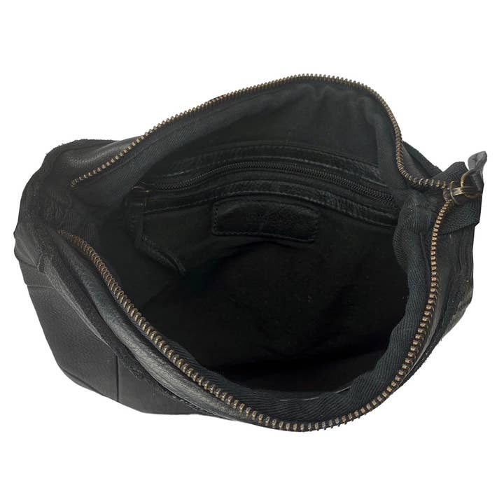 Arrigo - Wholesale Crossbody bag – Women's - Arrigo Ladies Crossbody Shoulder Washed Leather17