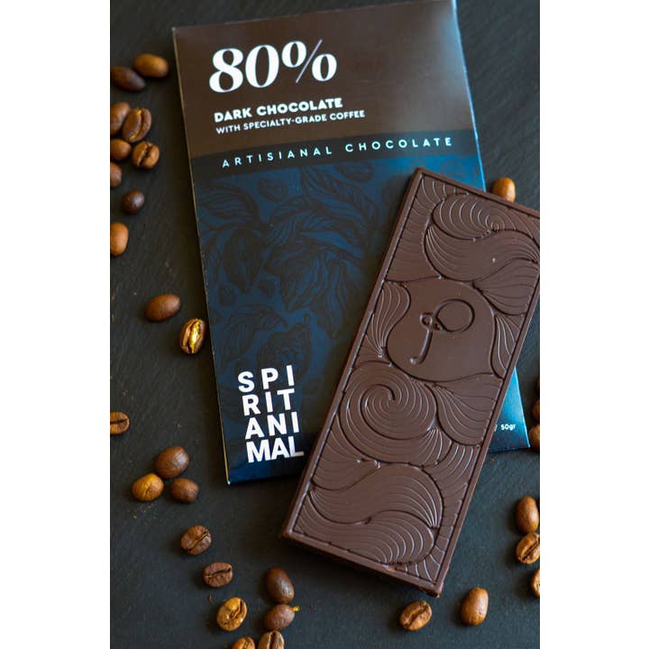 Artisanal Coffee Chocolate + Espresso Blend Specialty Coffee for wholesale by Spirit Animal Coffee