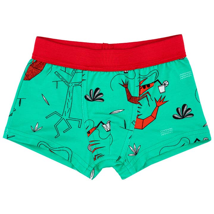 Boxers et cocktails aux crevettes pour garçons pour la vente par Raspberry Republic