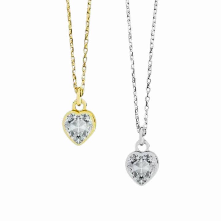 SPARKLY LOVE necklace made of 925 silver for wholesale by Grethe Winter