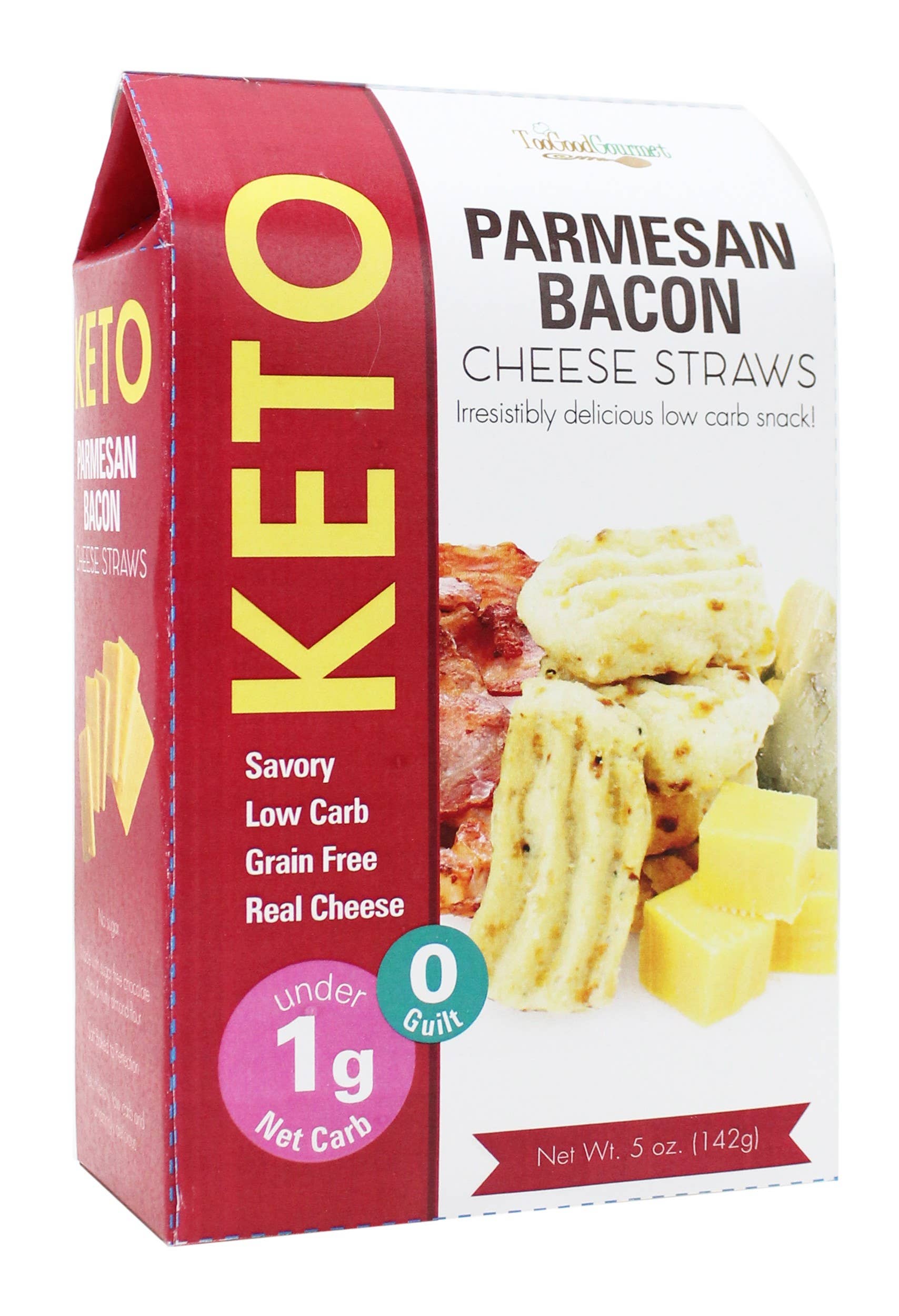 Wholesale KETO Cheese Straws (5oz) Parmesan Bacon & Jalapeno Cheese