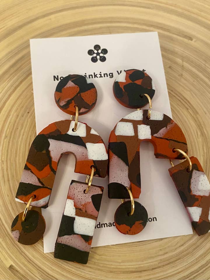 Ngurra - Medium Shape Earrings for wholesale by No Shrinking Violet