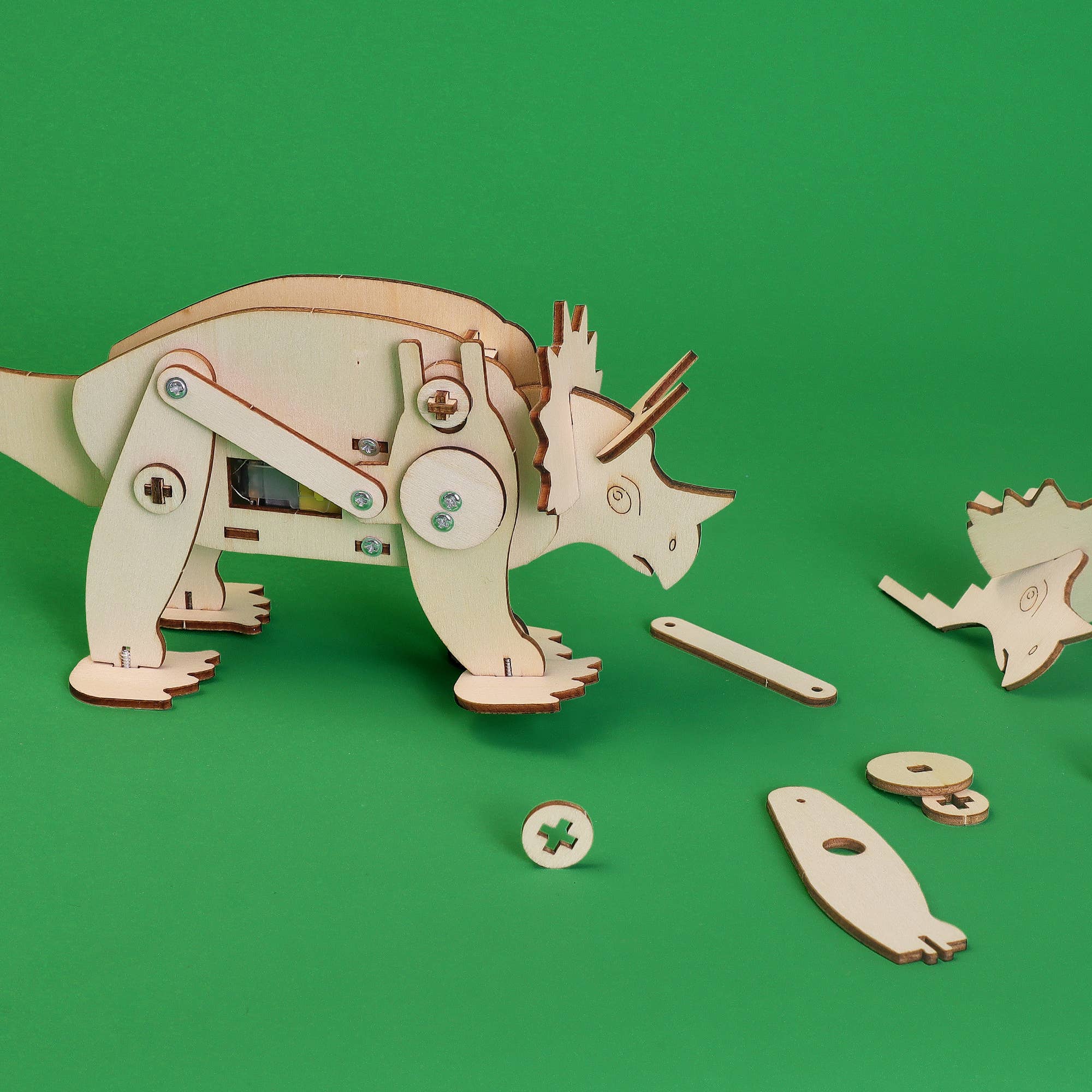 Kitsville - Wholesale DIY Craft Kit - Kids - Dinosaur Robot DIY Kit - Triceratops, STEM Toy, Craft Kit4