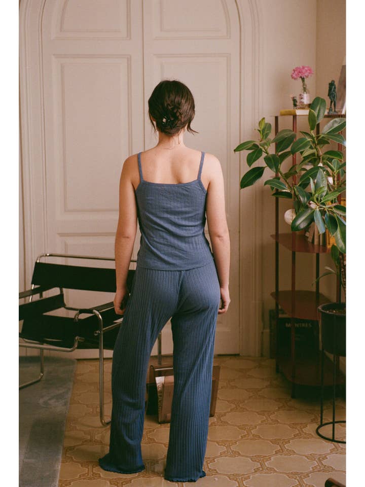 Nénés - Wholesale Tank Top - Women's - Emilie tank top - Blue4