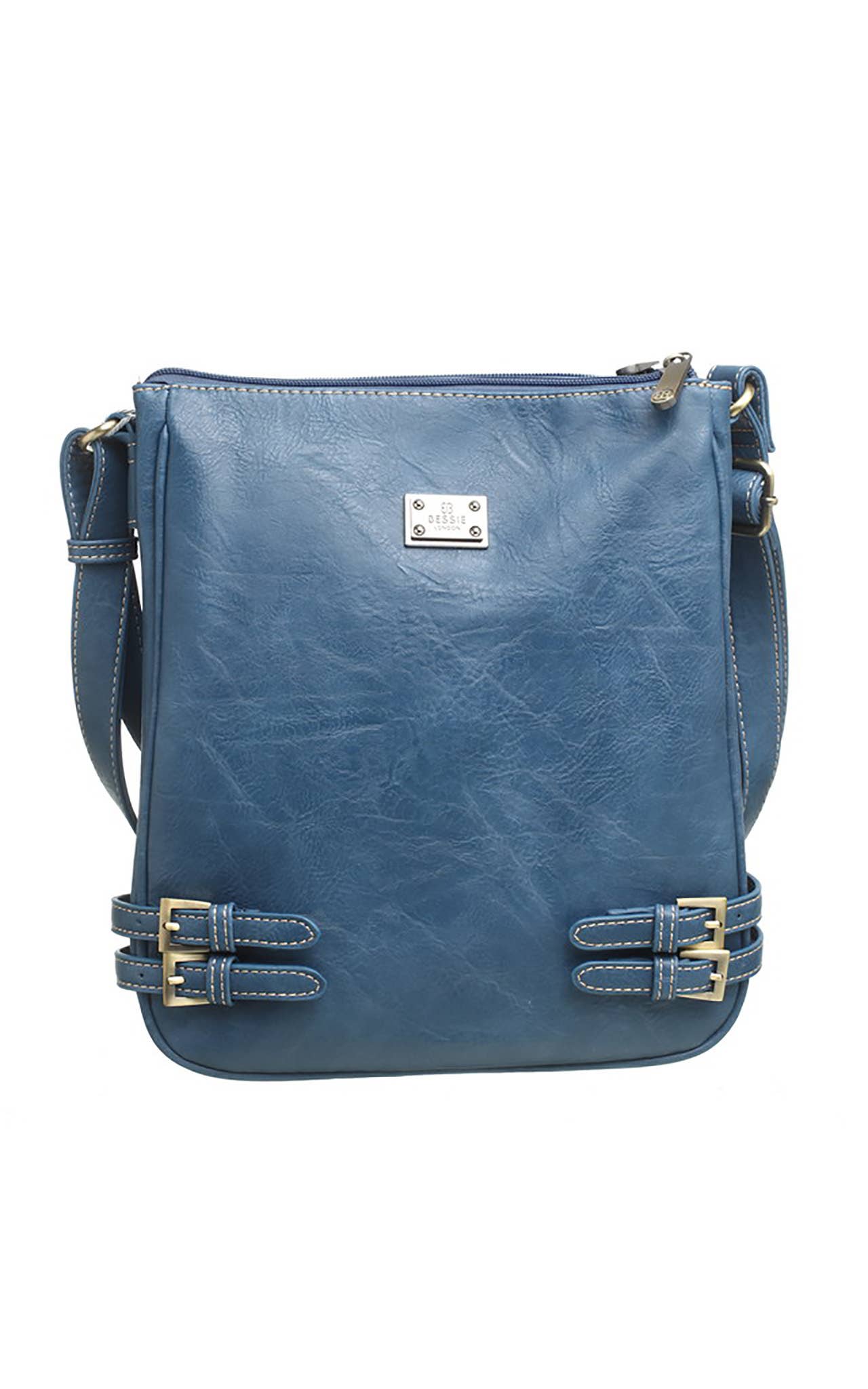 Bessie London - Wholesale Crossbodytas - Dames - Klassieke schoudertas met gesp en ritssluiting4