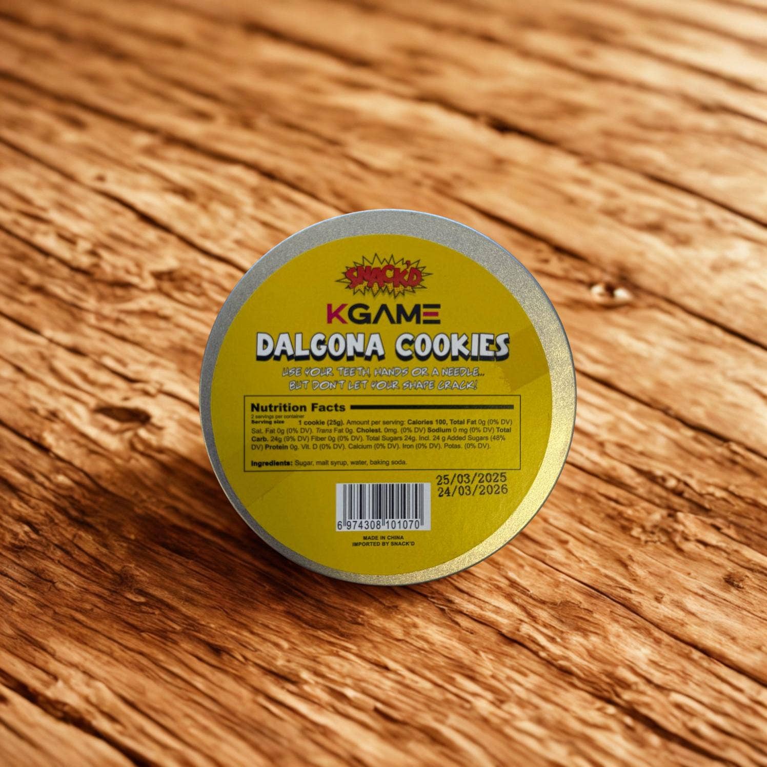 SNACK’D - Wholesale Cookie - SNACK'D Dalgona Cookie1