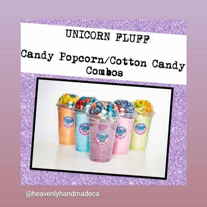 Chocolate Moose Fudge Factory - Wholesale Popcorn - Unicorn Fluff - assorted prepack of 28