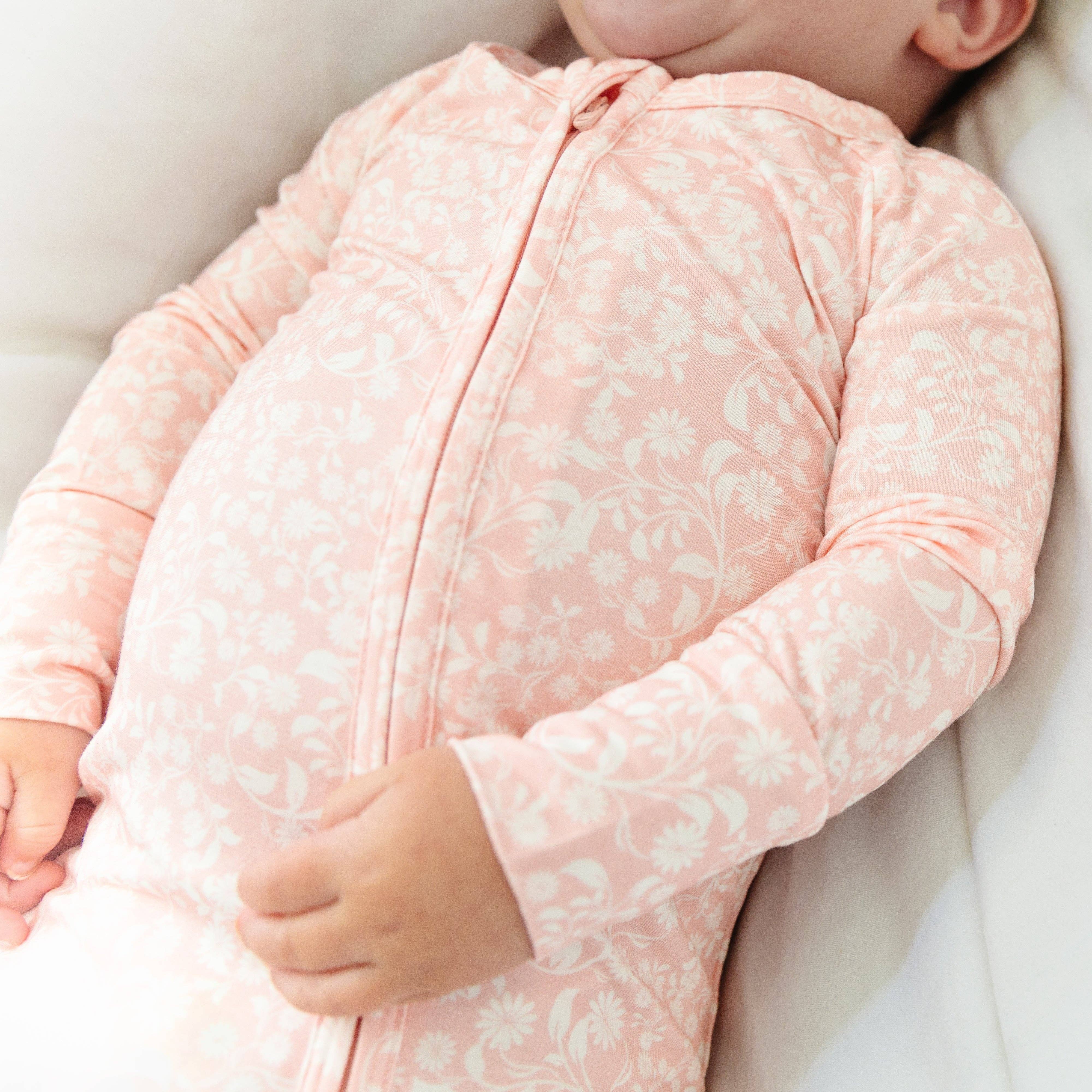 Motette – Fato de dormir – Bebé por atacado – Petite Fleur Bamboo Dorminhoco4