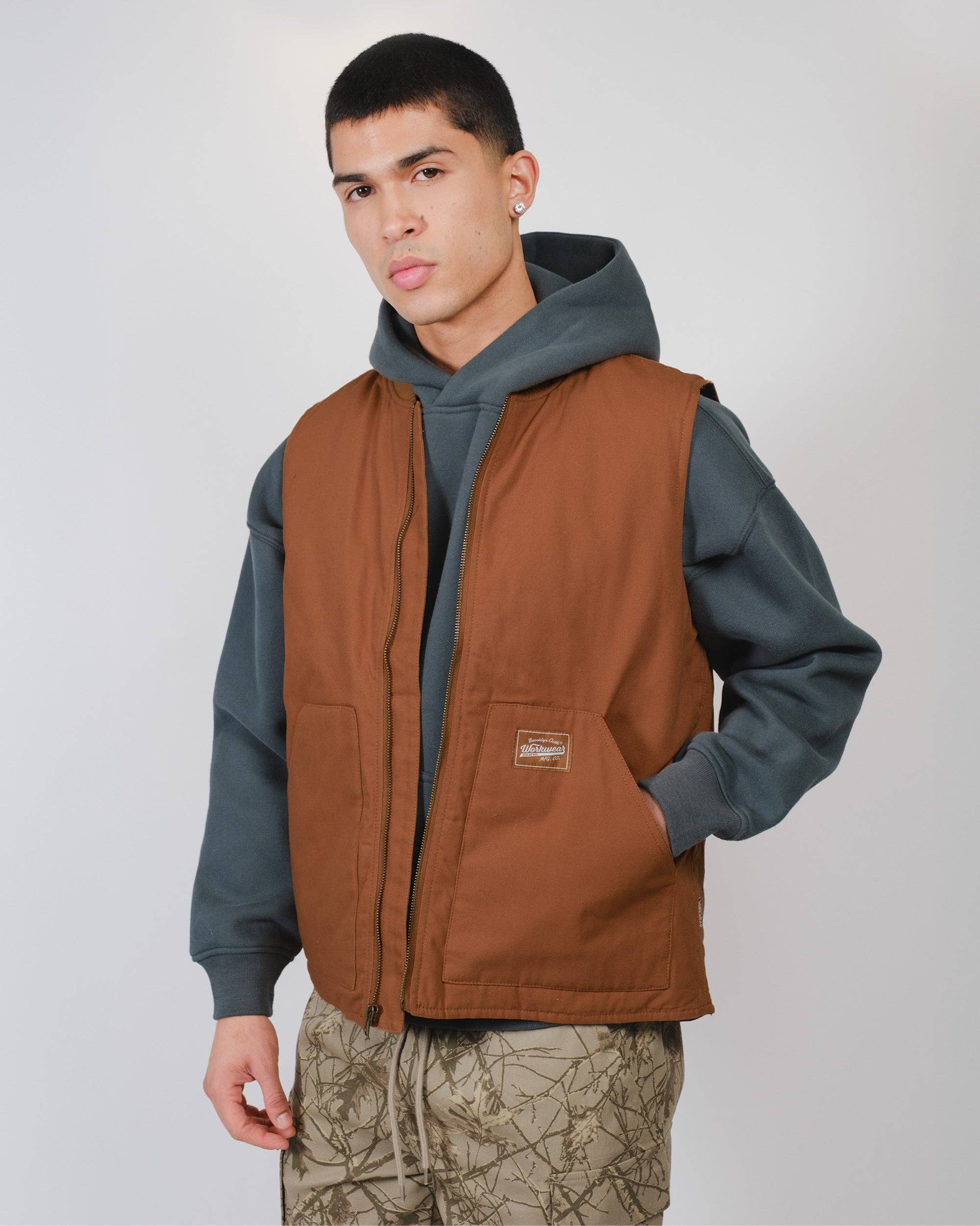 Brooklyn Cloth - Wholesale Outerwear Vest - Men's - Canvas Workwear Vest12