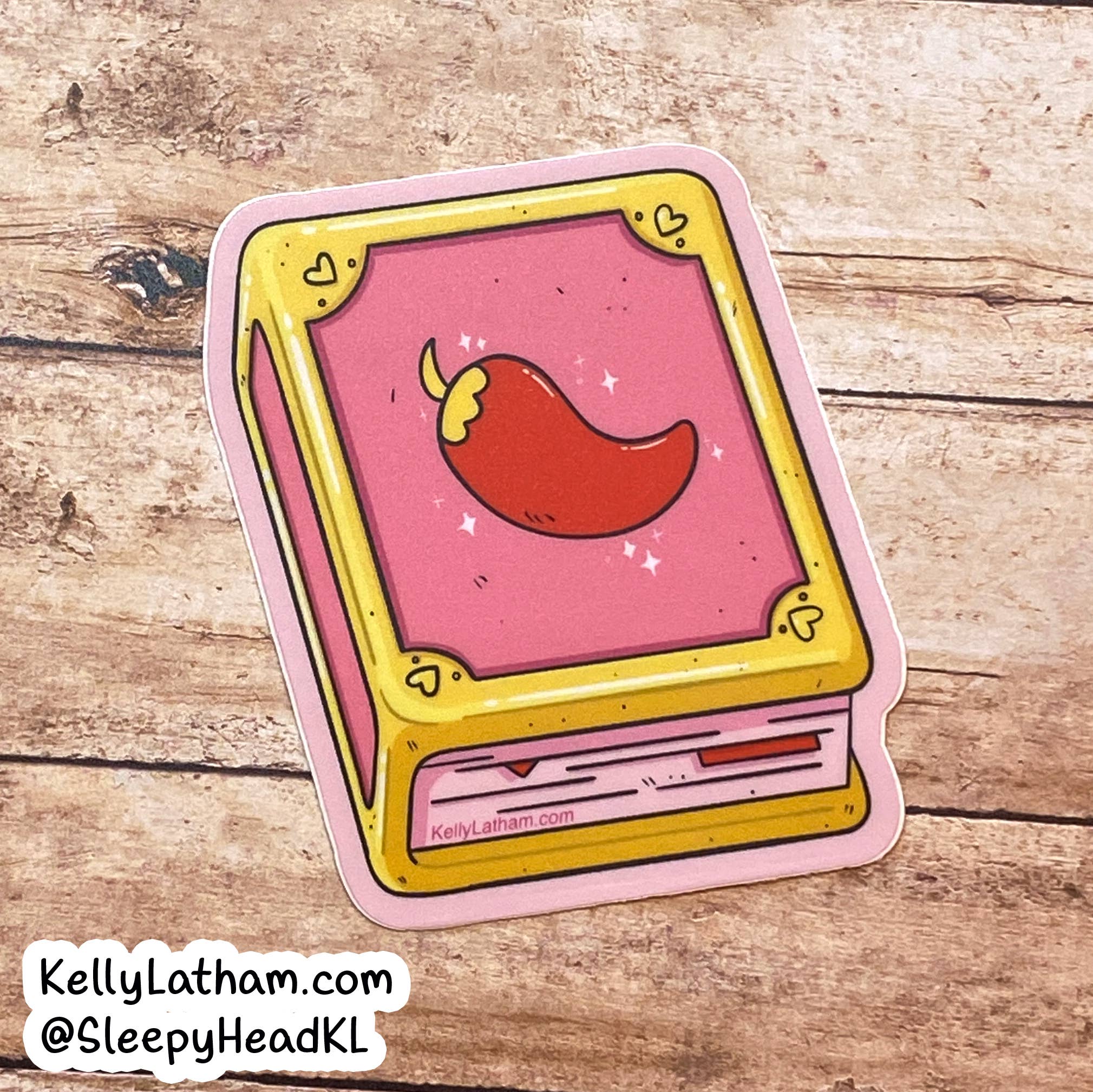 Kelly Latham Art - Wholesale Sticker - Spicy Book Vinyl Sticker Bookish Bookstore Grappige Leuke Smut2
