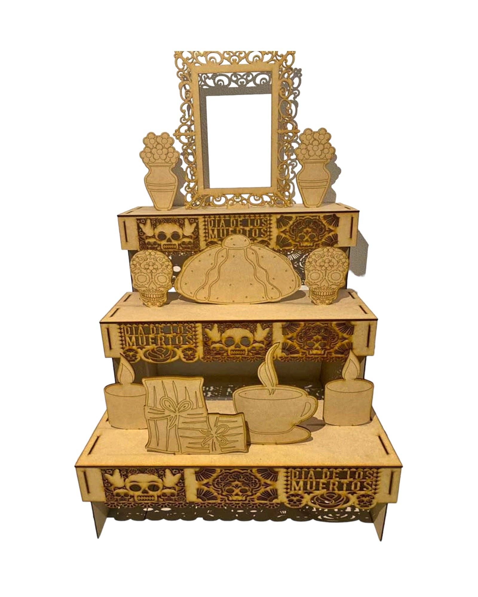 Cielito Lindo – Großhandel Tischdeko – Altar zum Tag der Toten, 18-teiliges Set, groß, 38 x 24 Zoll1