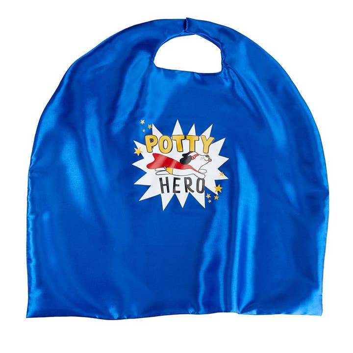 POTTY HERO Cape & DIY Cuffs with Mask for wholesale by Gibson Signature