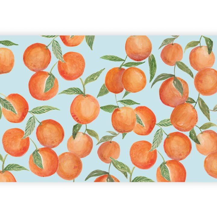Appelsiner Dækkeservietter - sæt med 24 for engroshandel hos MALWEST design