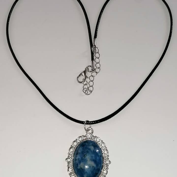 Blå silver hänge för wholesale av Blue Moon Bijoux