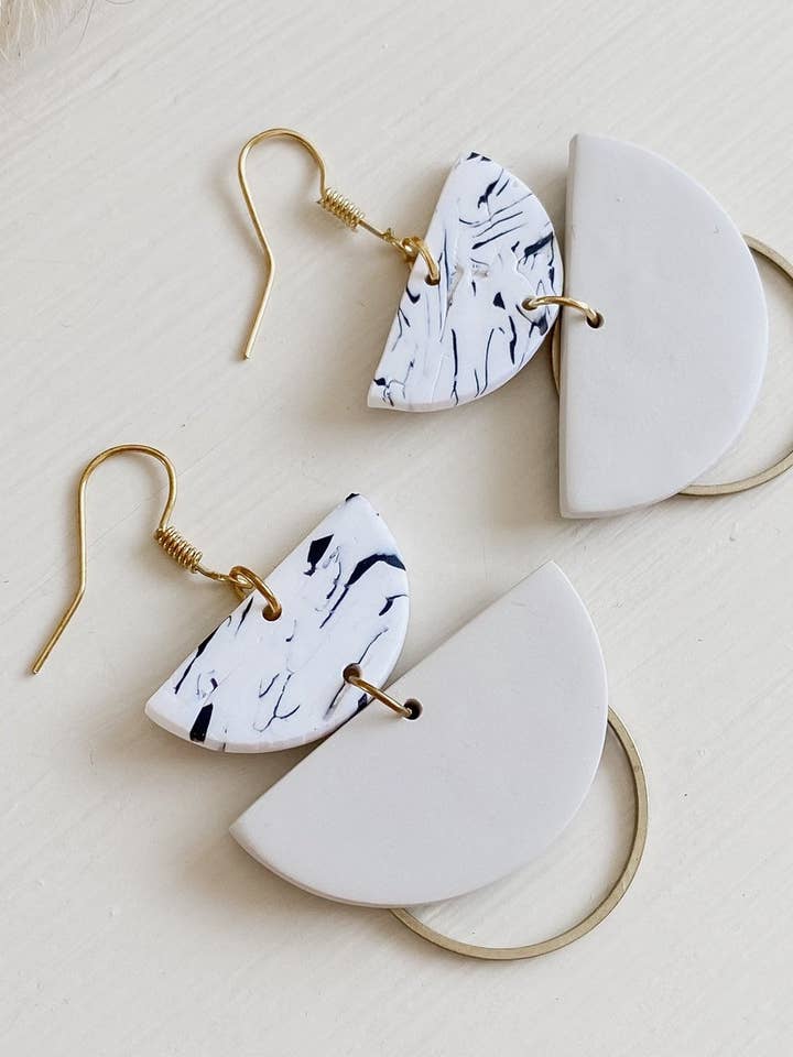 Two-Tier Penelope's- Marble Collection for wholesale by Florence and Fig