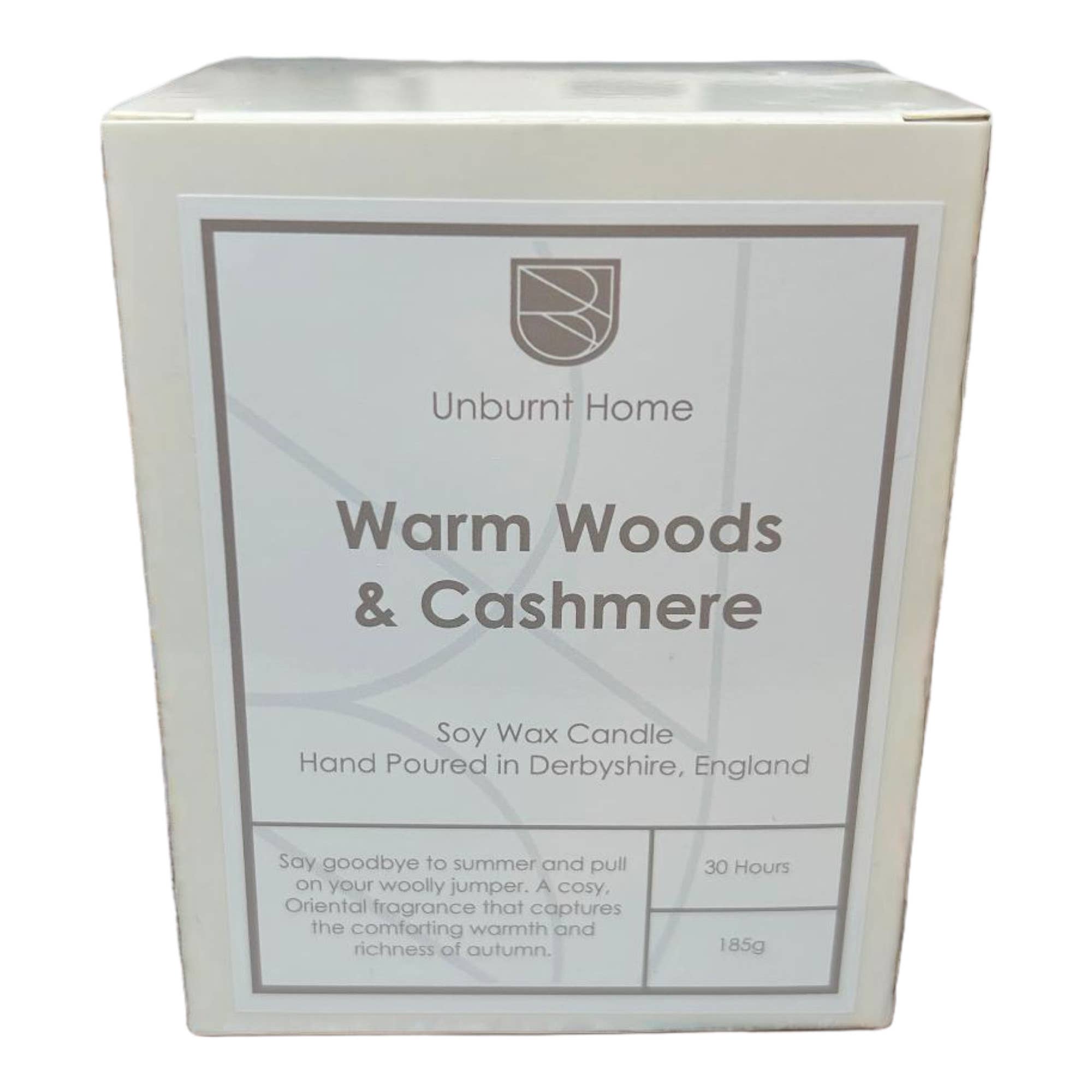 Unburnt Home Fragrance - Wholesale Jar/Filled Candle - Soy Wax Candle 20cl, vegan, toxin free, 30hr burn, off-white3
