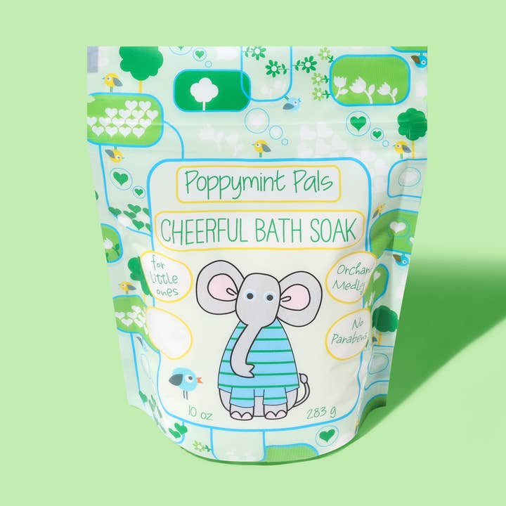 Cheerful Bath Soak for wholesale by Poppymint Pals