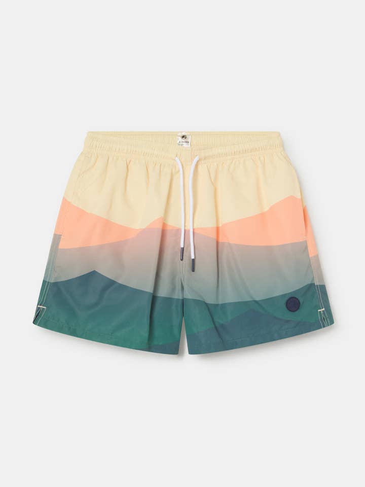 Sunset Waves Green Swimsuit for wholesale by ALTONADOCK