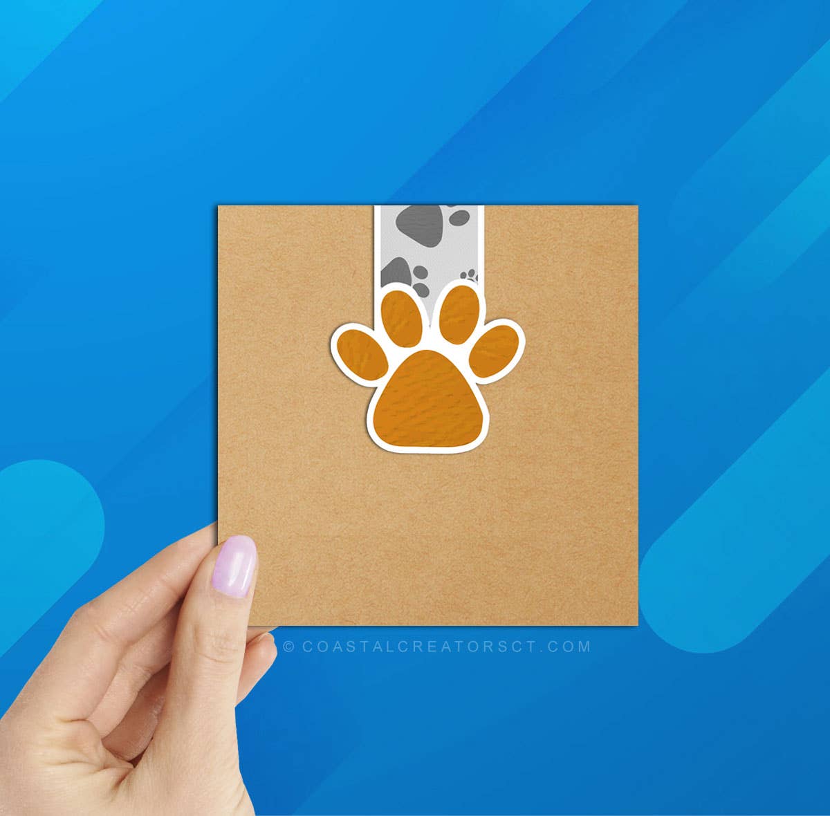 Coastal Creators of Connecticut - Wholesale Bookmark - Beagle B/W Dog Reversible Magnetic Bookmark (Packaged)1