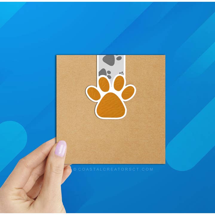 Coastal Creators of Connecticut - Wholesale Bookmark - Beagle B/W Dog Reversible Magnetic Bookmark (Packaged)1